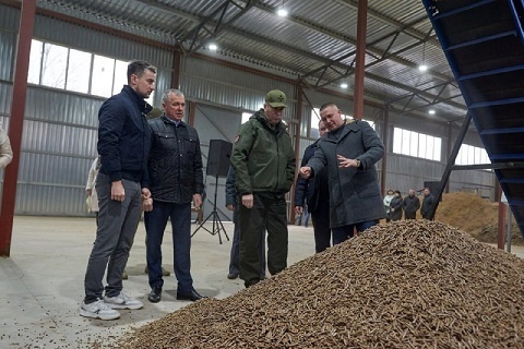 Табурець: На Тальнівщині запустили нову лінію з виробництва пелет 