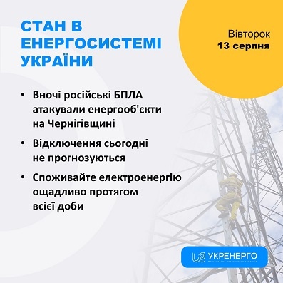 ���������: ³�������� ����� 13 ������ �� ������������ 