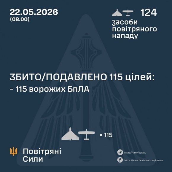 � ��� ����� 22 ������ ����� �������� 124 �������� ����. ��� ���������� 115, - �������� ���� 