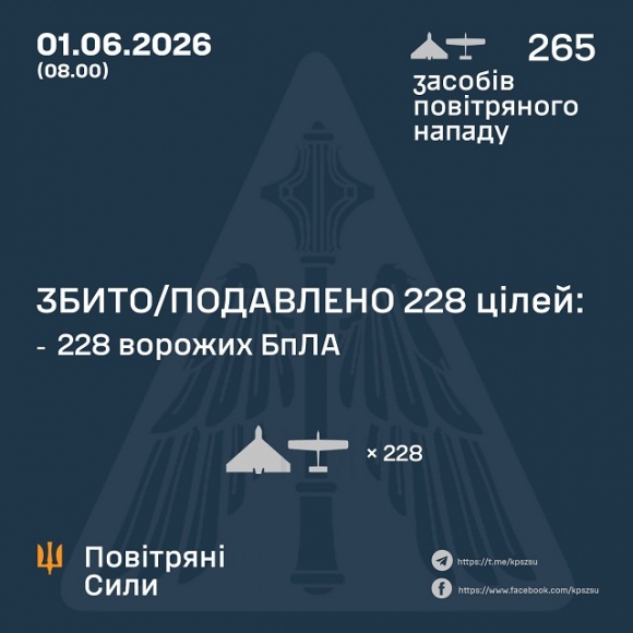 � ��� ����� 1 ������ ����� �������� 265 ����. ��� ���������� 228, - �������� ���� 